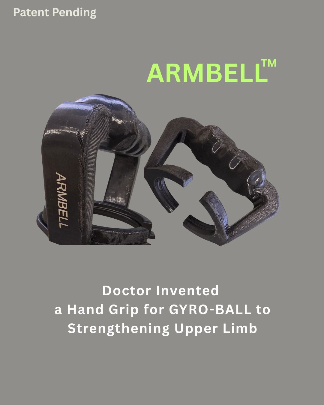 ARMBELL hand grip for Gyro-Ball